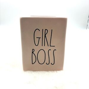 Rae Dunn Pink Artisan Ceramic Box